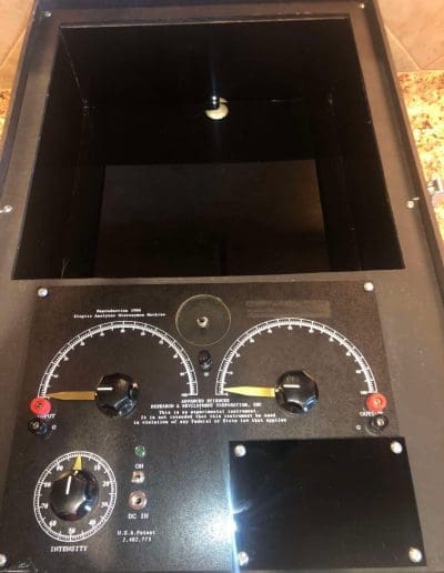 Photographs are placed into this Scalar Light Technological Instrument