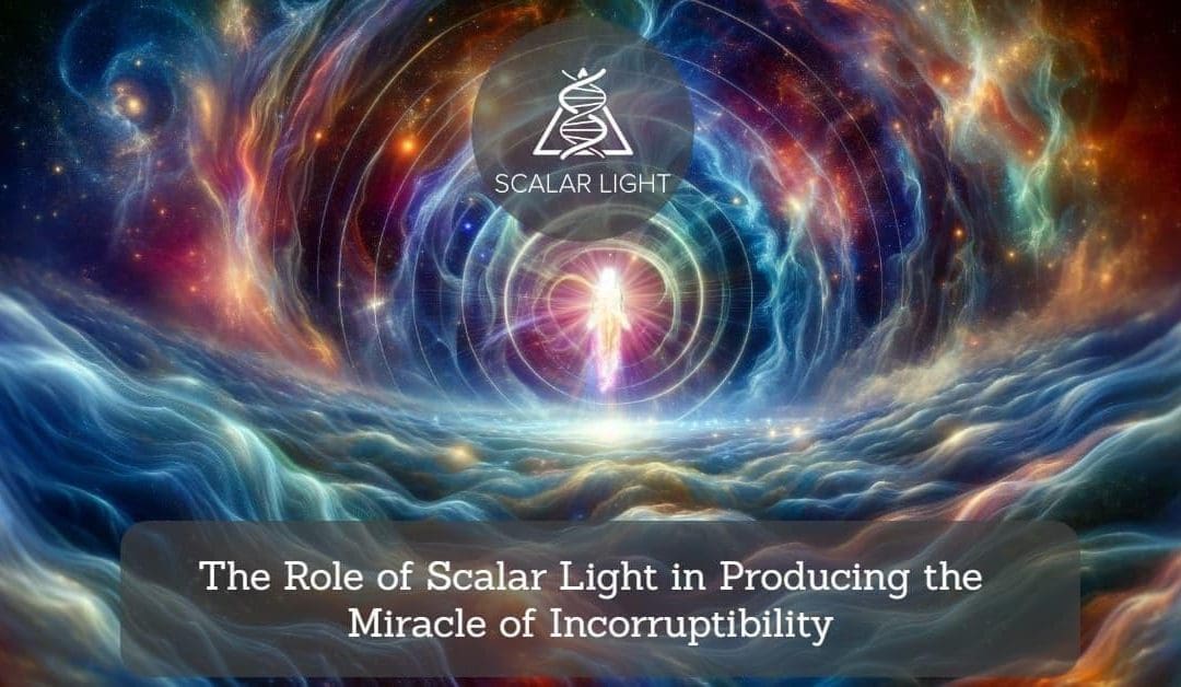 The Role of Scalar Light in Producing the Miracle of Incorruptibility